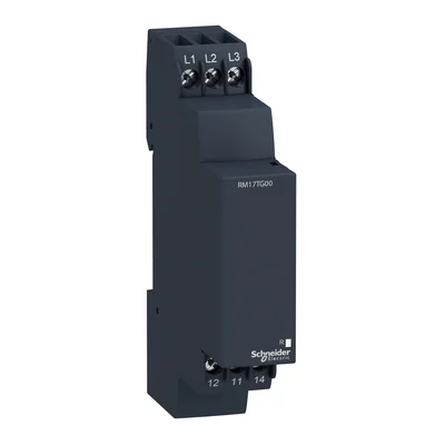 Zelio Control Przekaźnik kontroli fazy 183 528VAC styk 1 C/O 5A