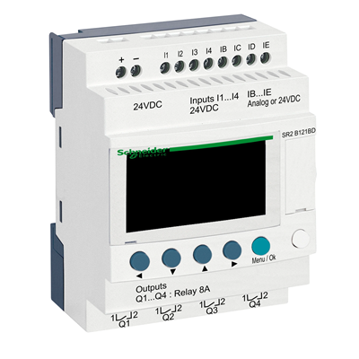 Zelio Logic 8 entradas 4 salidas 24VDC