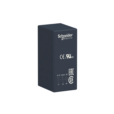 Zelio Relay 2C/O 8A 24VDC interface relay