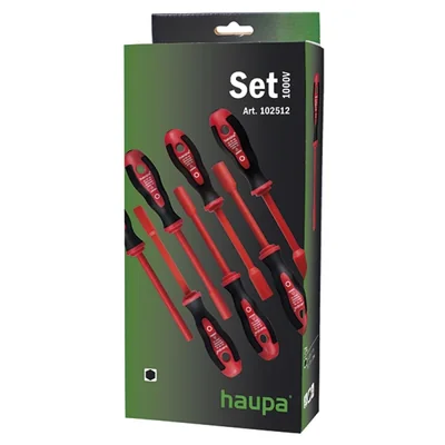 Zestaw kluczy nasadowych 2 K/VDE 7-elem.