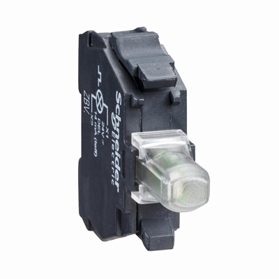 Zestaw świetlny Ø22 zielony LED 110-120V standardowy zaciski śrubowe