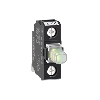 Zestaw świetlny ze zintegrowaną diodą Ø22 biały LED 230-240V