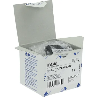 ZFS61/62-T0 Mounting frames for/with plates, open only when the main switch is in position 0, in DE/EN, for T0, T3, P1