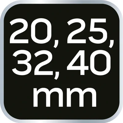 Zgrzewarka do rur z tworzyw sztucznych 650W, 4 tuleje