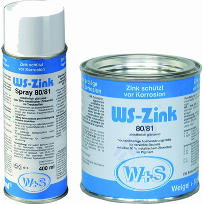 Zinc paste for anti-corrosion protection with a capacity of 400 ml