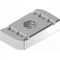 Zinc-plated rhombic nut, thread 6mm, thickness 6mm, length 35mm