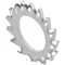 Zinc plated serrated washer, diameter 18mm, thread M10