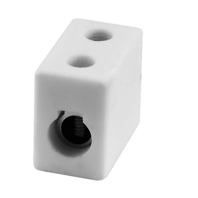 Złączka gwintowa porcelanowa 16mm² 1 tor biała 20szt.