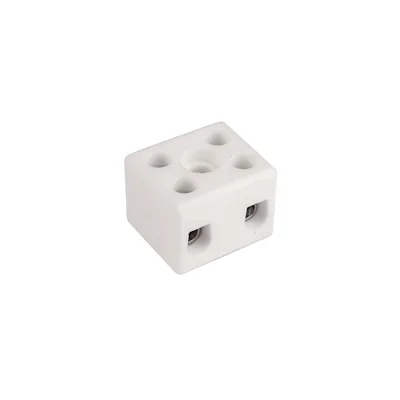 Złączka gwintowa porcelanowa 4mm2 2 tory 25szt.
