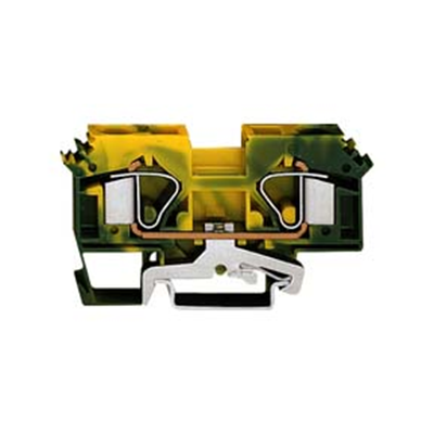 Złączka PE 2-przewodowa 16mm² żółto-zielona