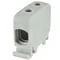 Złączka szynowa gwintowana AL CU 1,5-50mm² TS-35 1 tor 2 otwory zaciskowe szara 20 szt.
