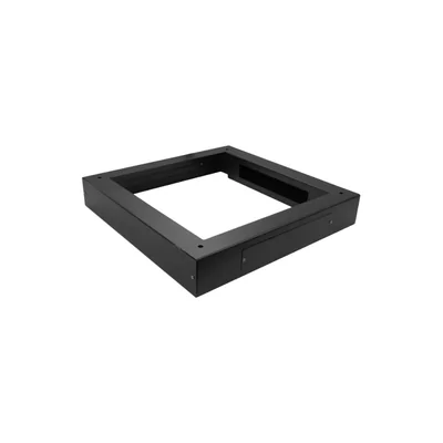 Zoccolo per mobili a libera installazione da 19", larghezza 600 x profondità 600 mm x altezza 100 mm, nero Q-LANTEC