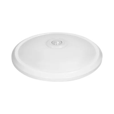 ZONDA LED EMERGENCY 12W/1,2W, plafonnier avec détecteur de mouvement, 800 lm/80 lm, IP20, 4000 K, polycarbonate opale, blanc