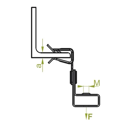 ZSP1M6/3 Zacisk gr. blachy - 1 mm