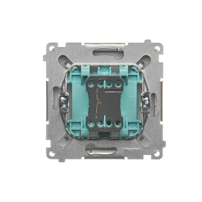 "zvonkové" tlačítko (modul) 230V, metalíza inox