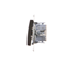 Zweipoliger Schalter (Modul) 230V, mattbronzemetallic